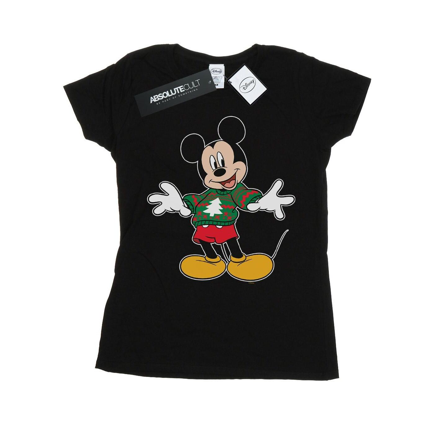 Disney Mickey Mouse Christmas Jumper T-Shirt