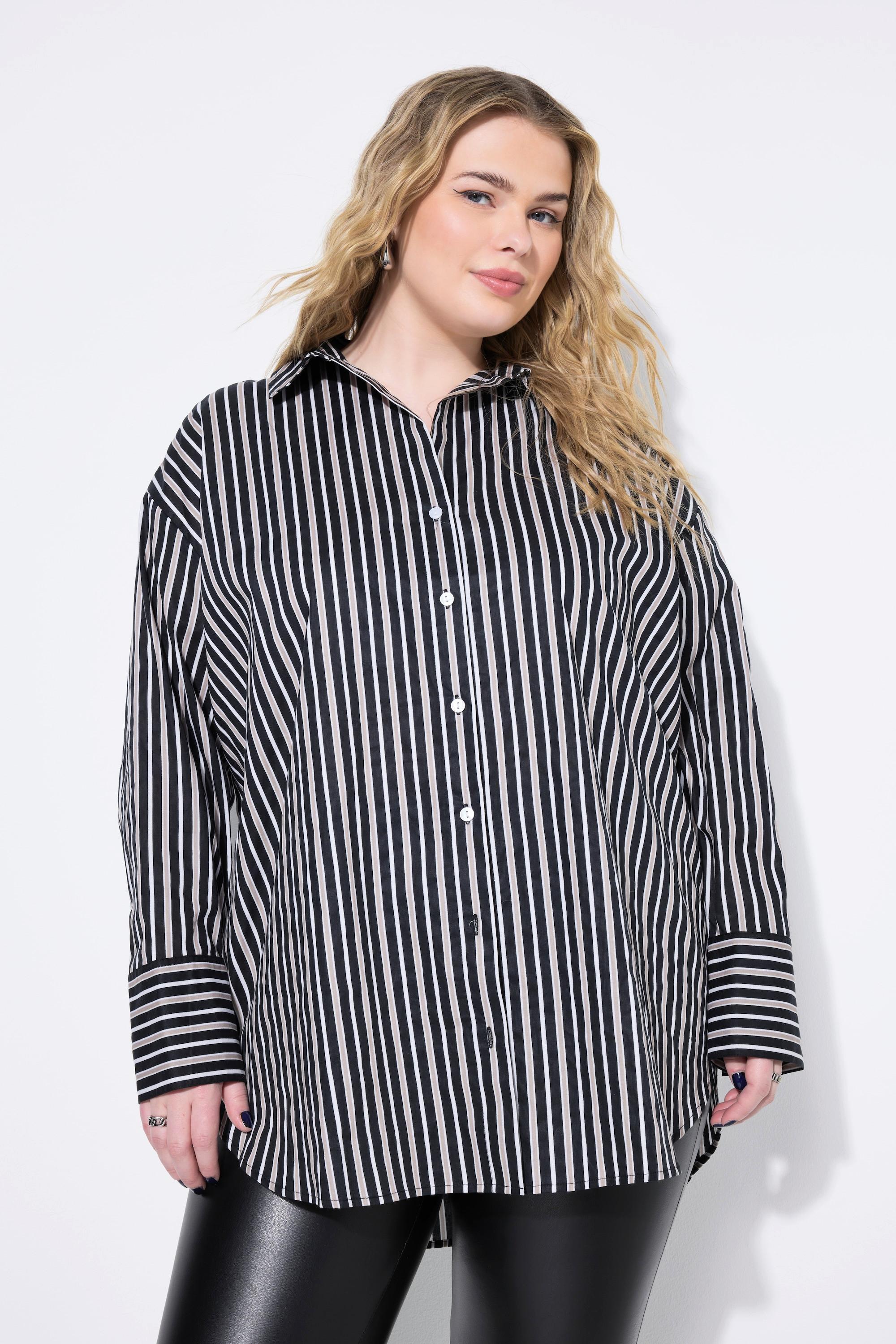 Studio Untold Hemdbluse, oversized, Streifen