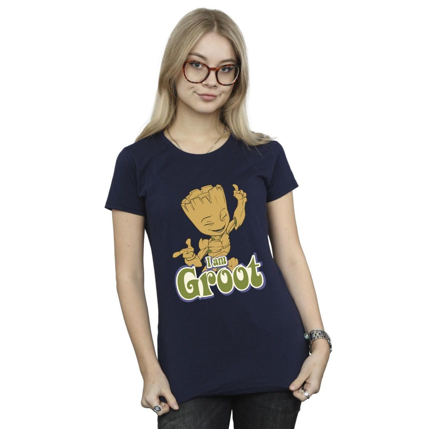 Guardians Of The Galaxy I Am Groot Kurzarm T-Shirt