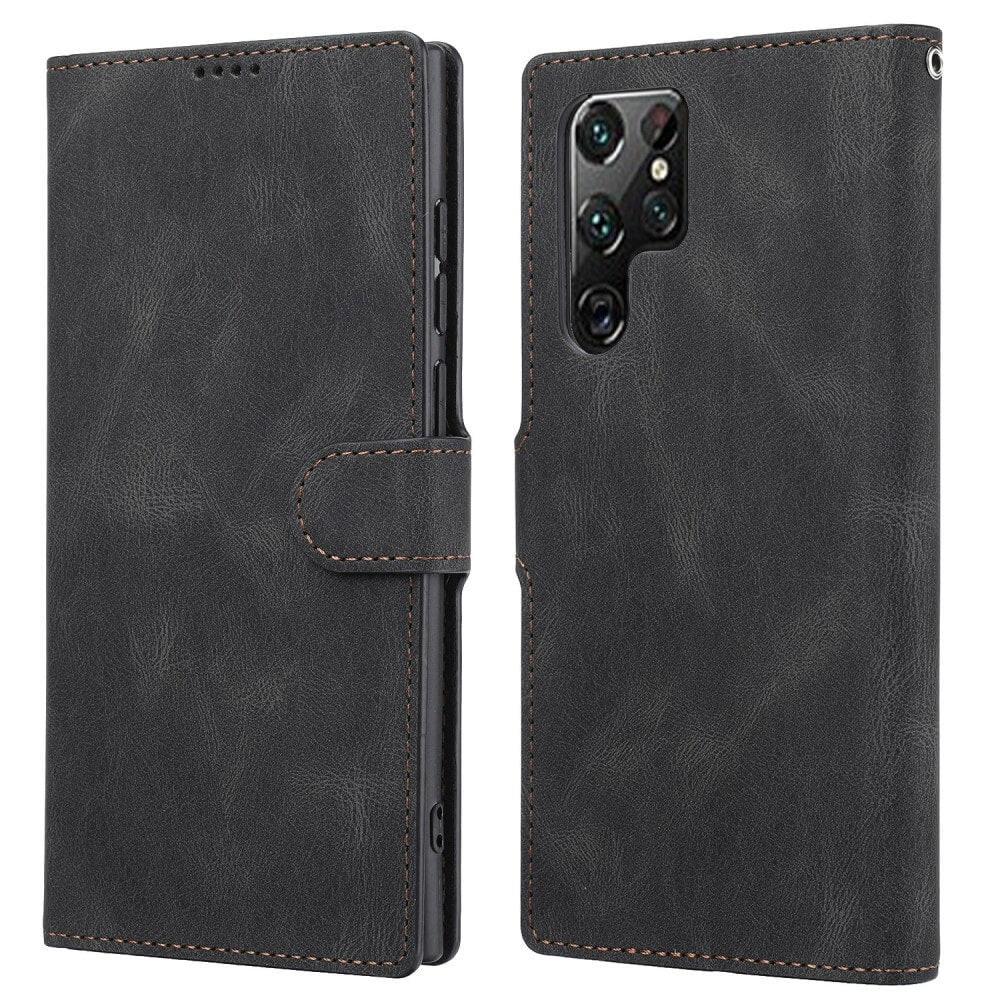 Cover-Discount Galaxy S23 Ultra - Leder Etui Hülle