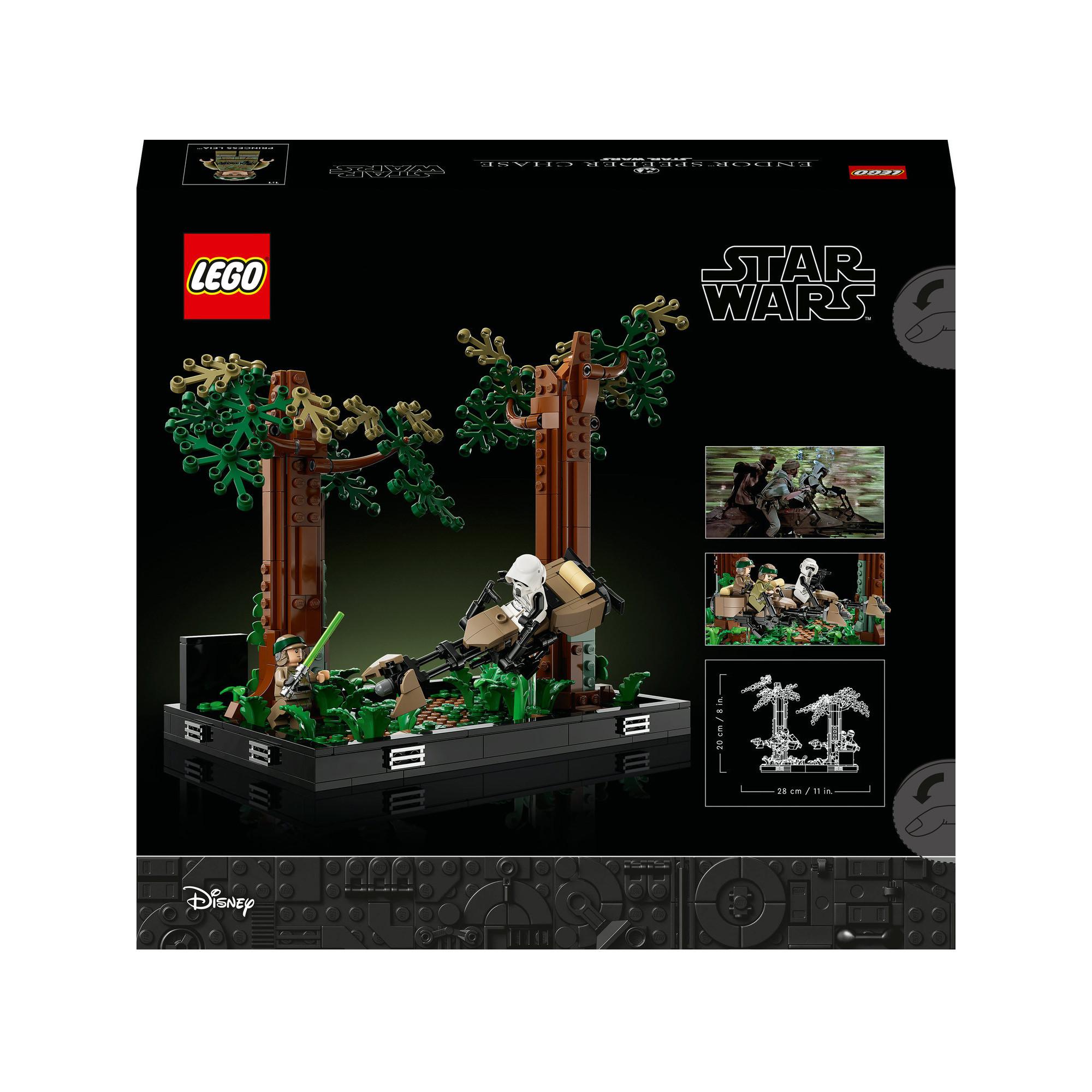 LEGO® 75353 Verfolgungsjagd auf Endor™ – Diorama