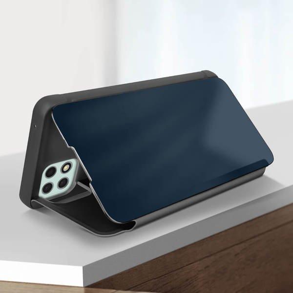 Avizar Spiegelhülle Samsung A22 5G Schwarz