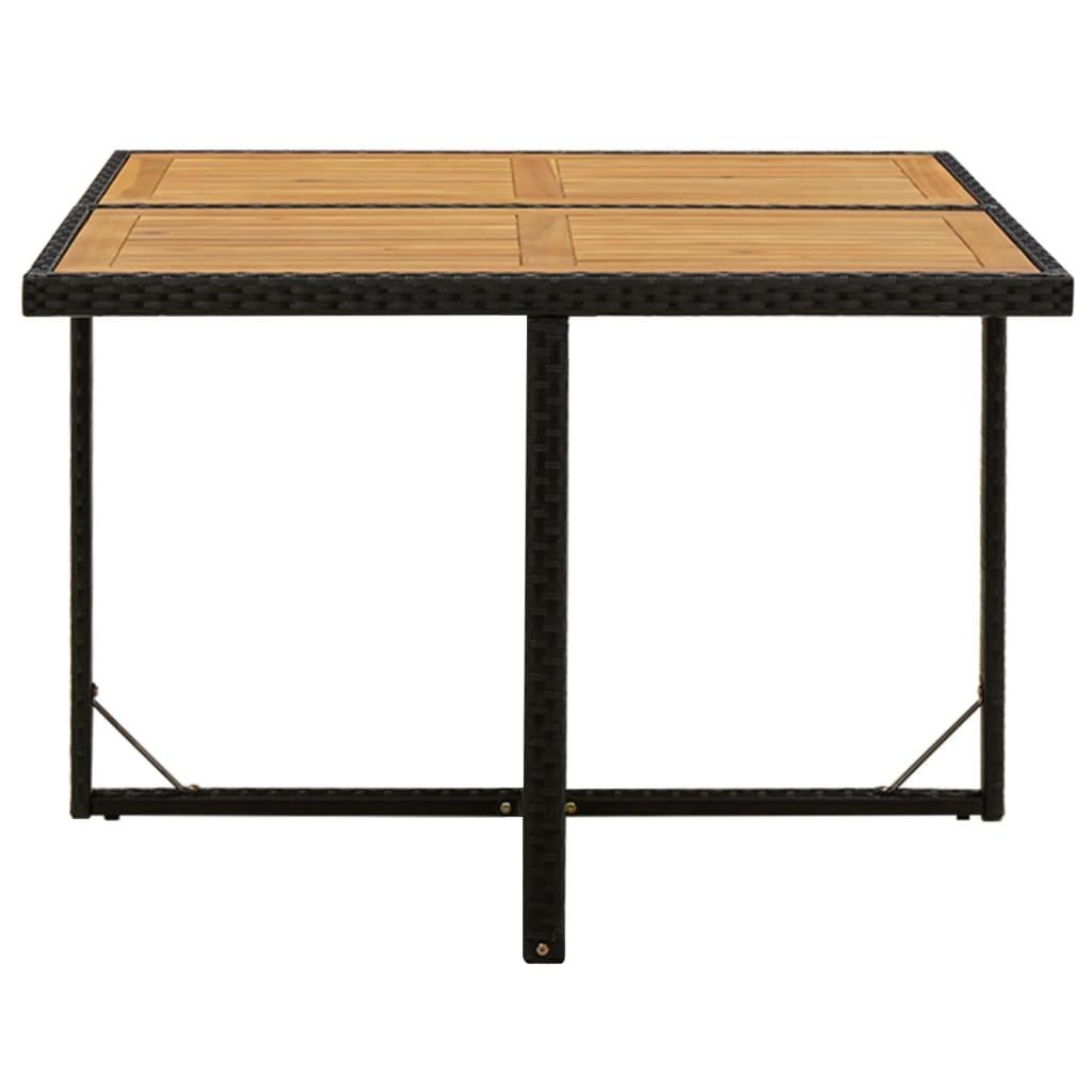 VidaXL Gartentisch poly-rattan