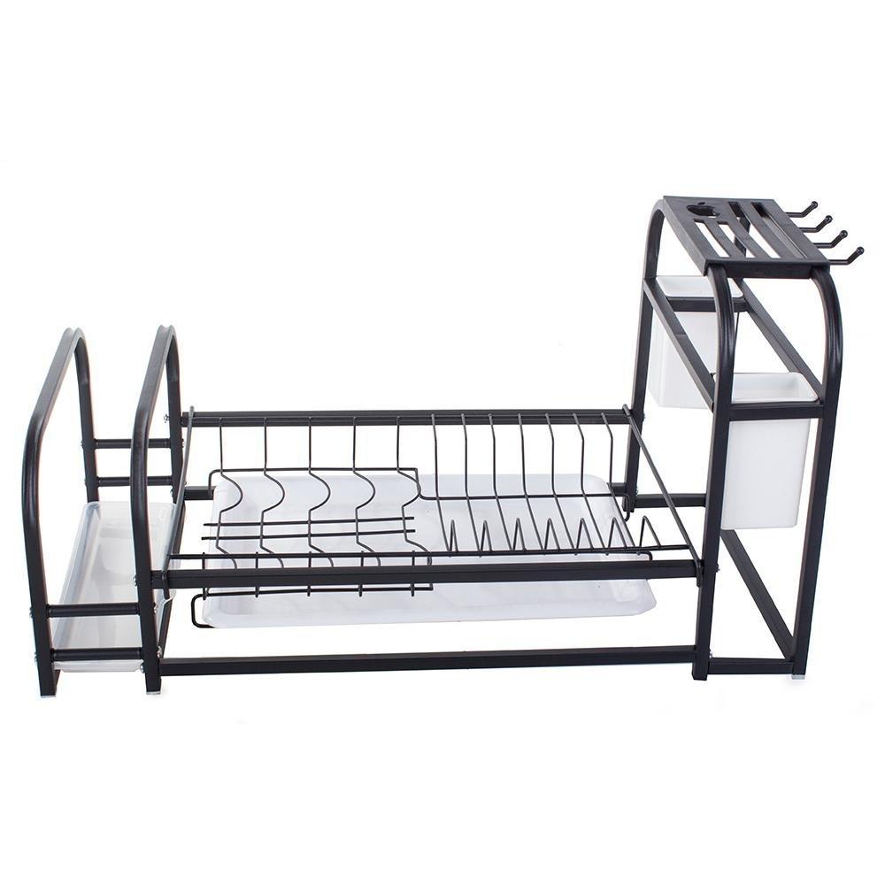 Northio Disk-Rack mit Tropfschale und Ablage -