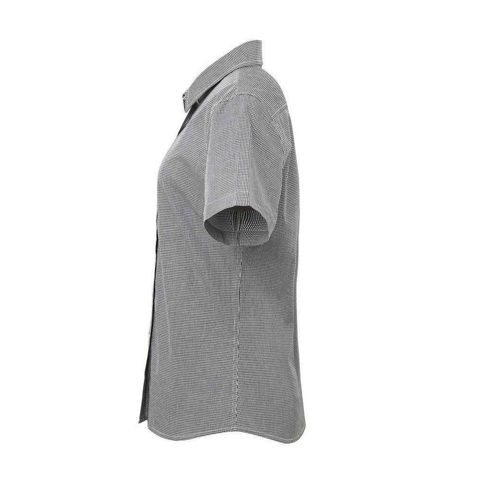 PREMIER Kurzärmliges Button Down Hemd Kariert