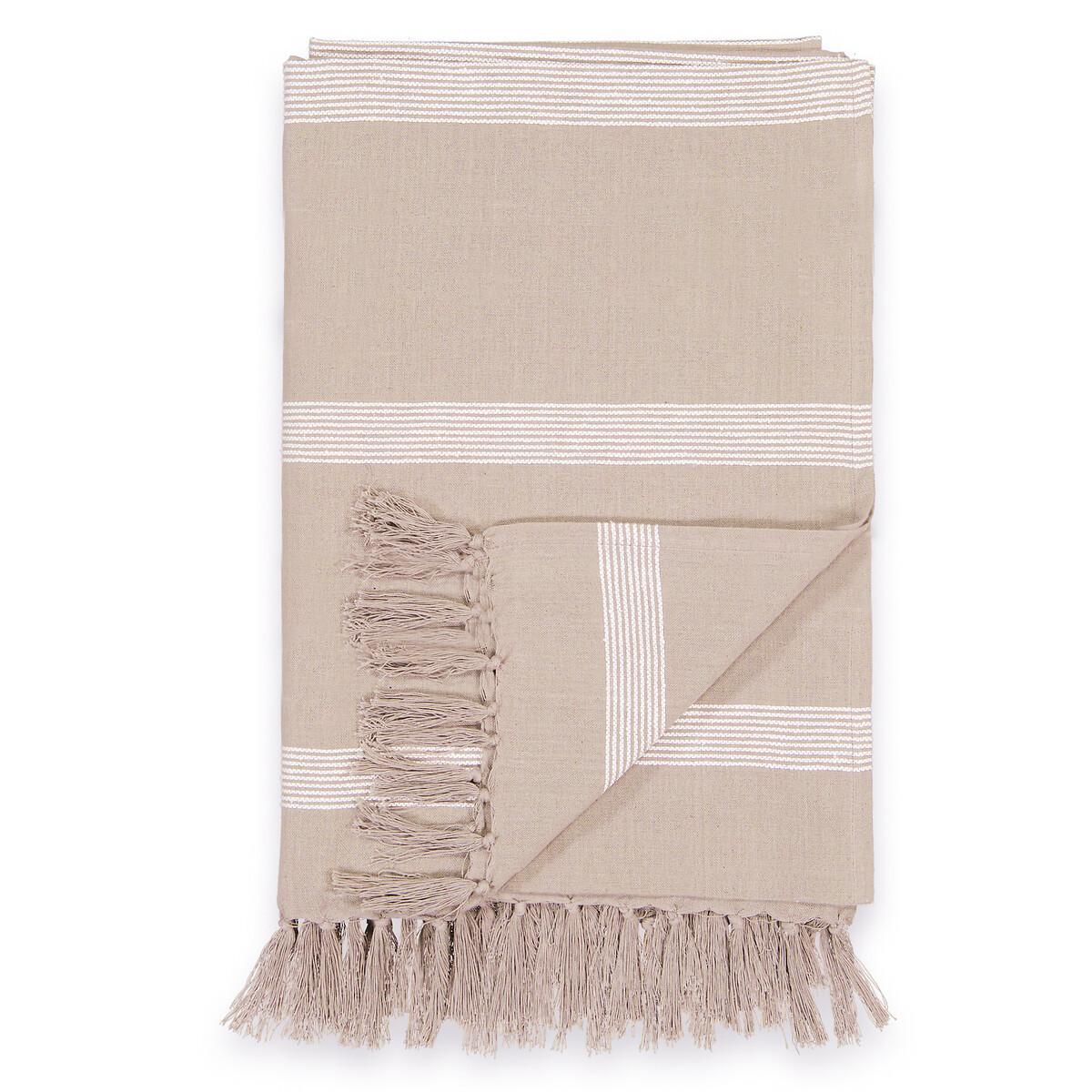 SO'HOME Gestreifte Baumwoll-Tagesdecke Nado