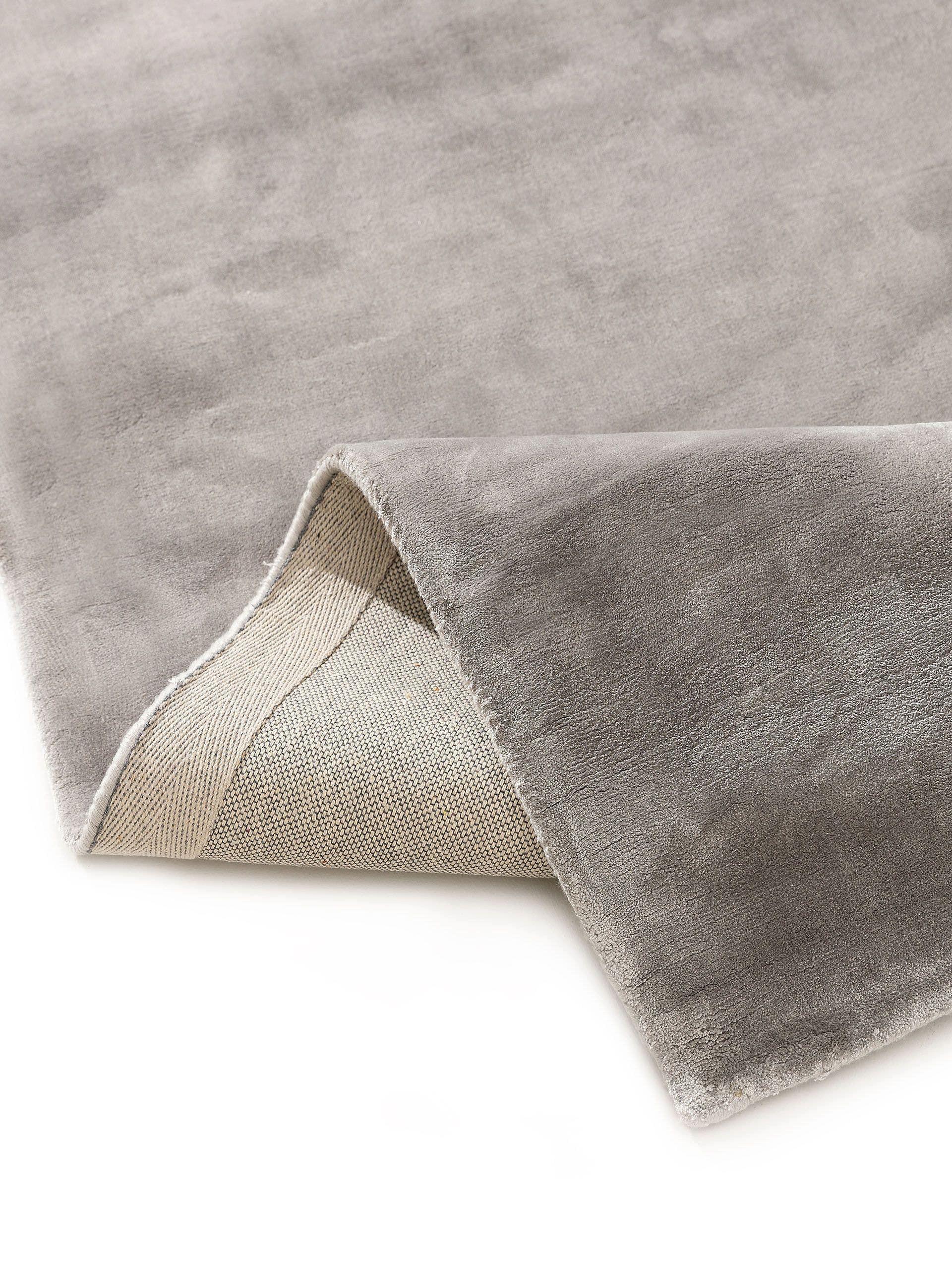 Benuta Viskoseteppich Nela Grau