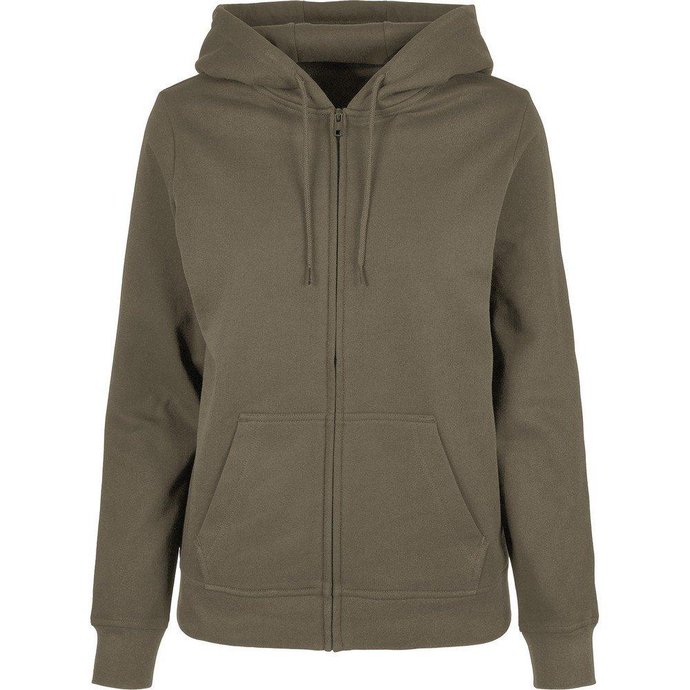 Build Your Own Basic Hoodie mit durchgehendem Reißverschluss