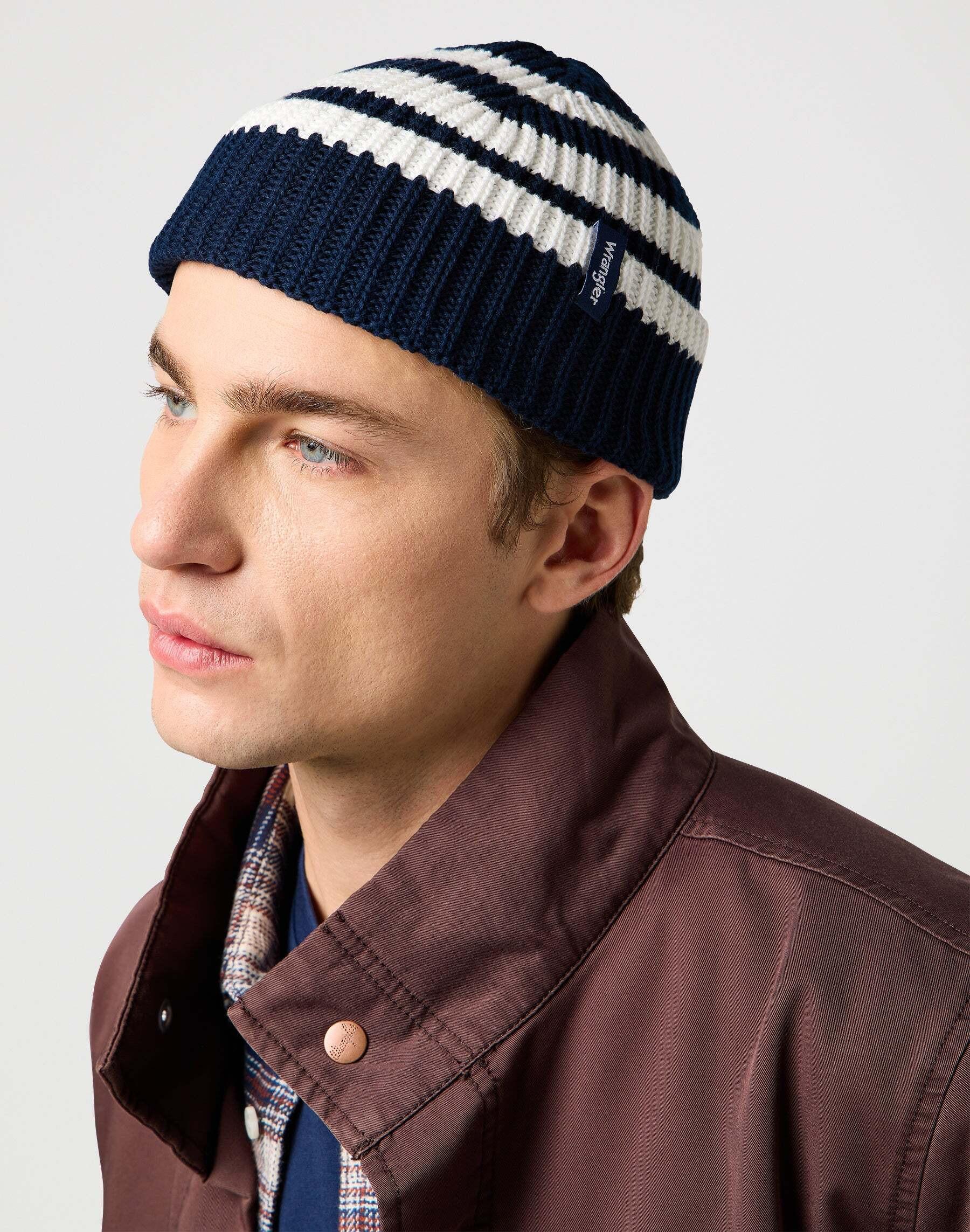 Wrangler Mütze Striped Beanie