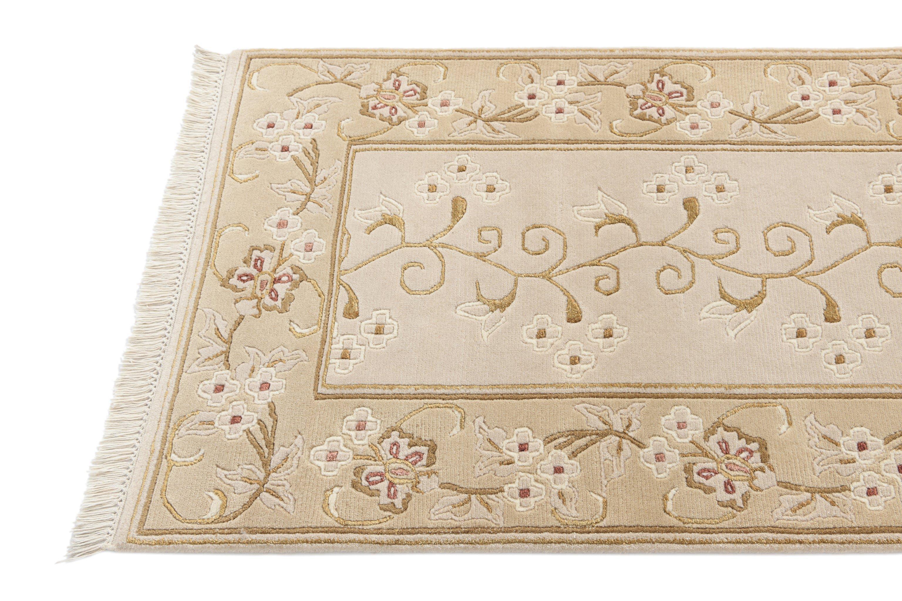 VIDAL Handgemachter Teppich Darya-Indian