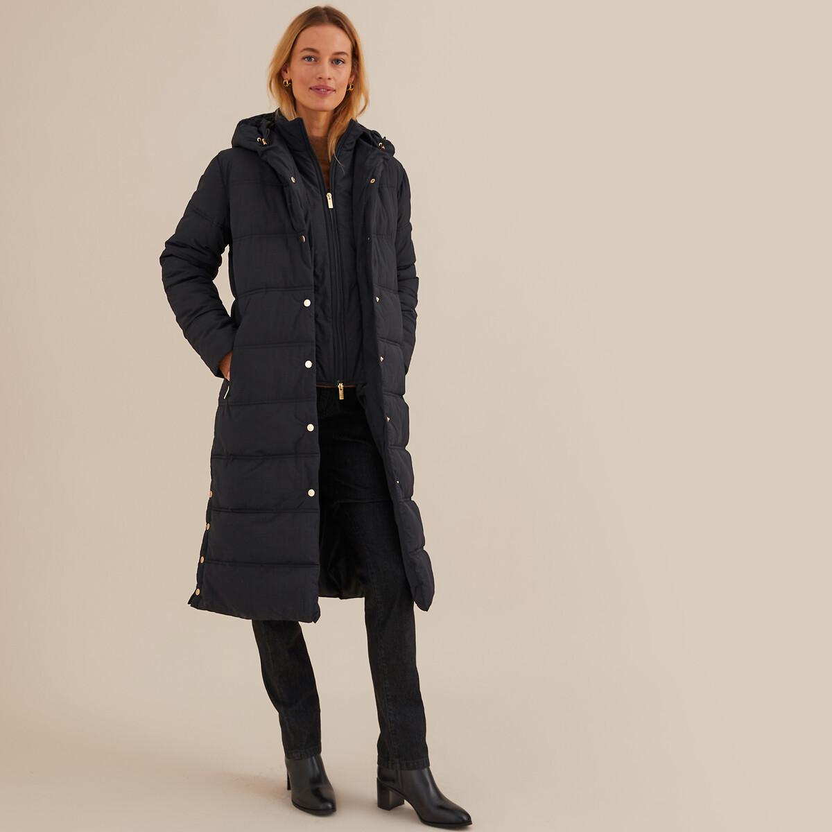La Redoute Collections Gesteppter Wintermantel mit Kapuze