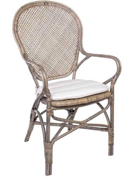 mutoni Gartensessel mit Armlehne Edelina Natur