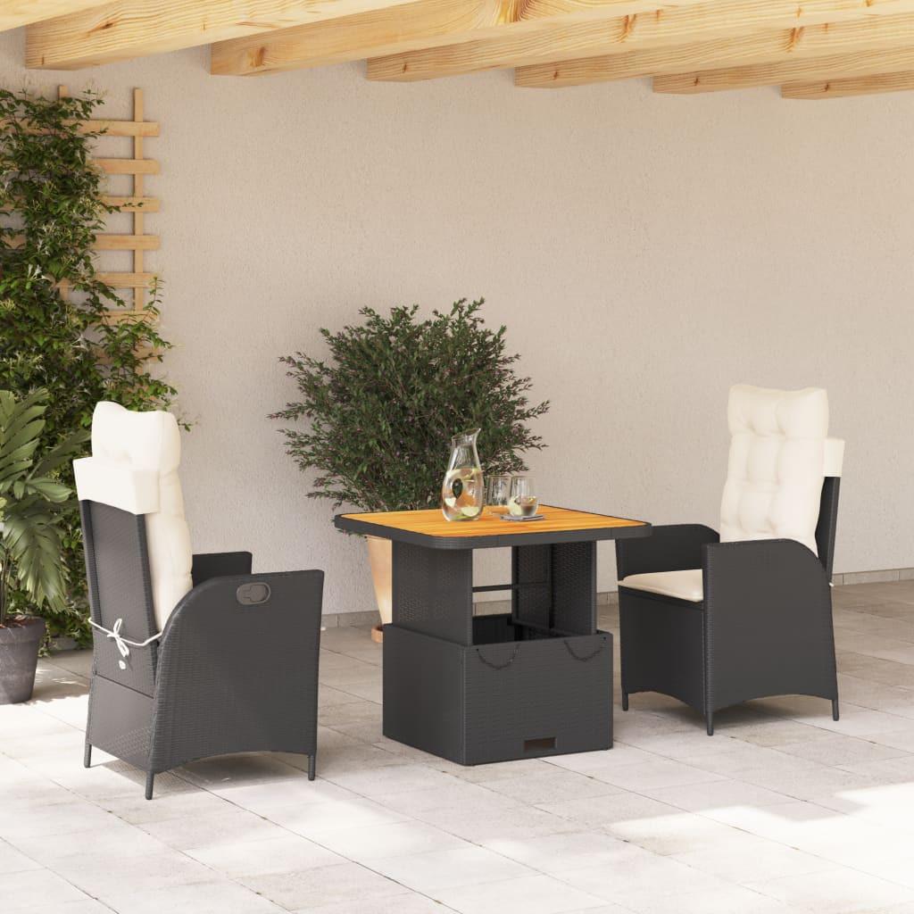 VidaXL Garten essgruppe poly-rattan