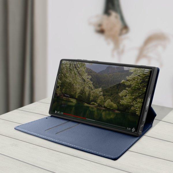 Avizar Samsung Galaxy S23 Ultra Kunstleder Etui