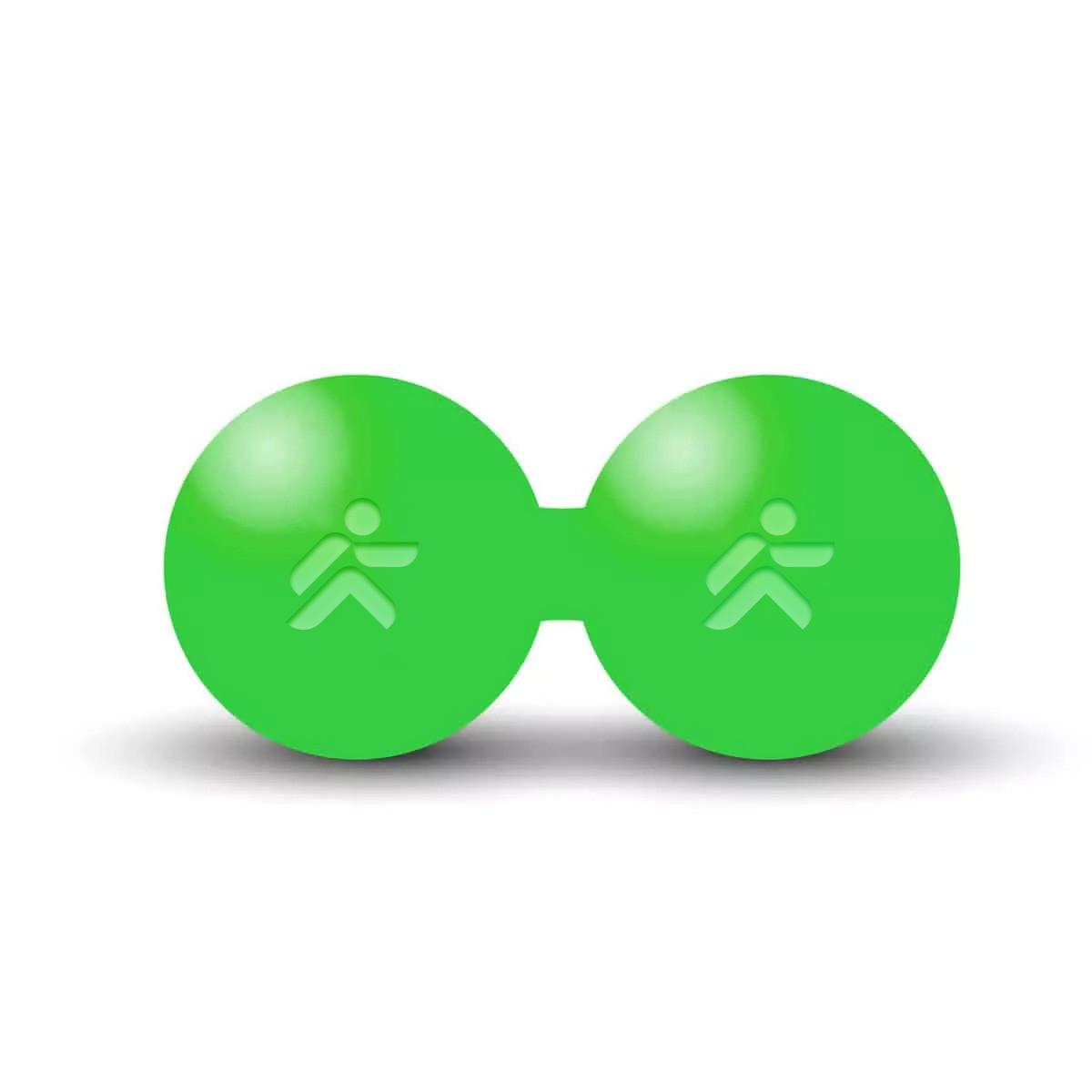 JustFit Doppelter Massageball aus Ebonit 