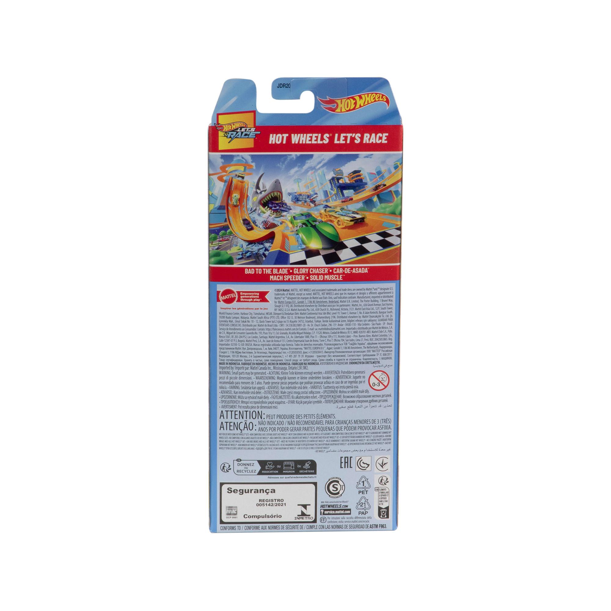 Hot Wheels Let's Race 5er Pack