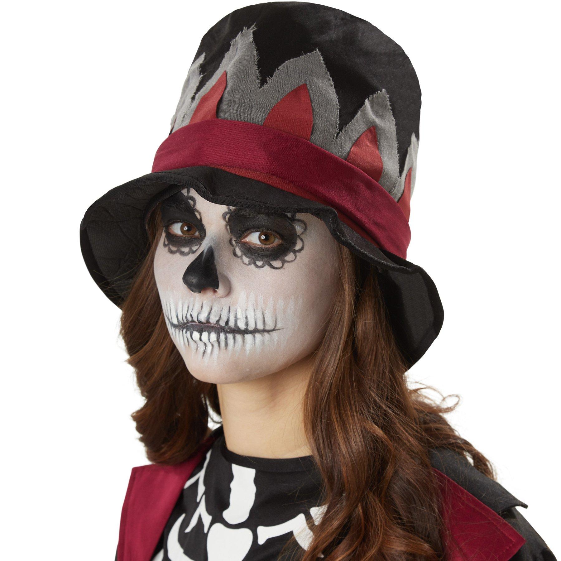 Tectake Frauenkostüm Gruselige Skull Lady