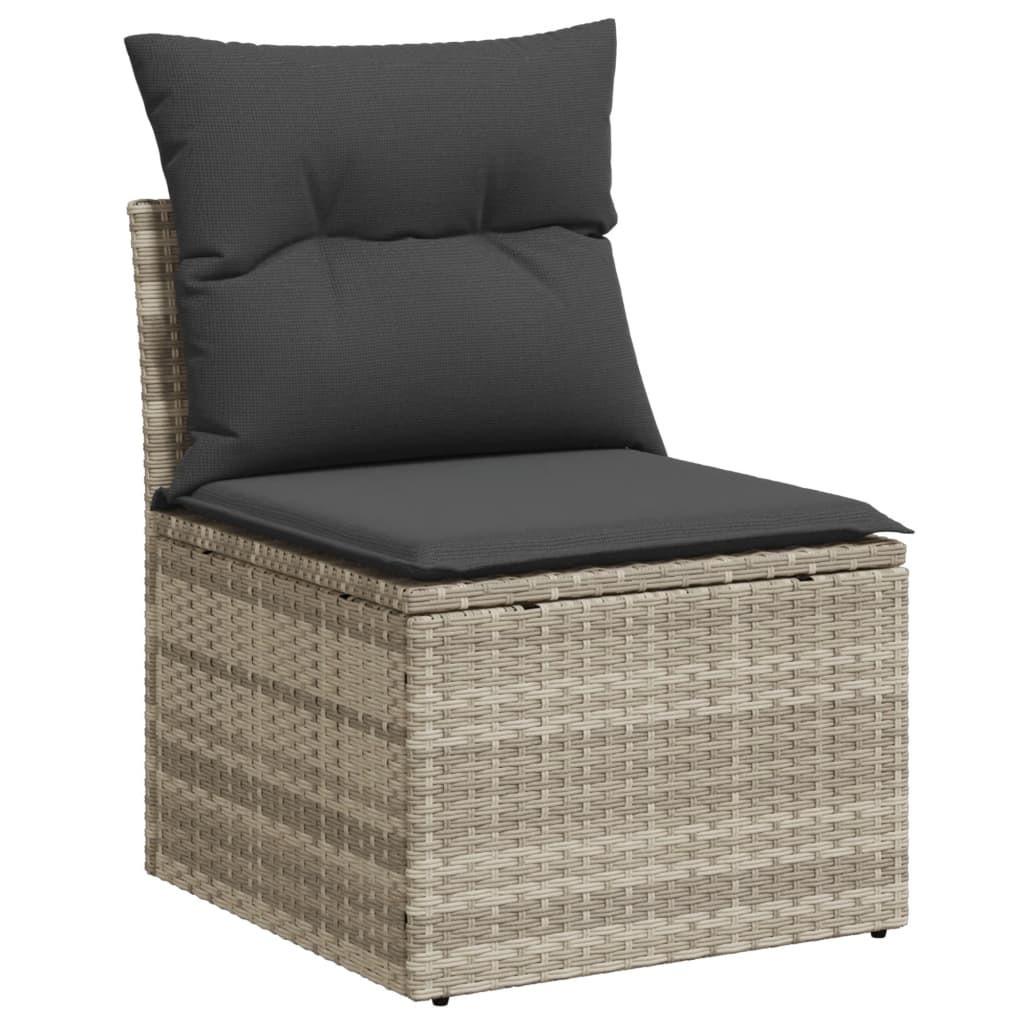 VidaXL Garten sofagarnitur poly-rattan
