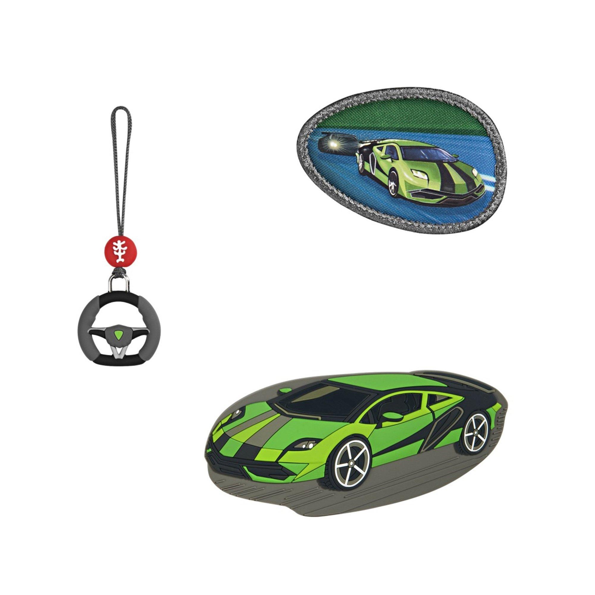 Step by Step Tornister Anhänger Set Race Car Chuck