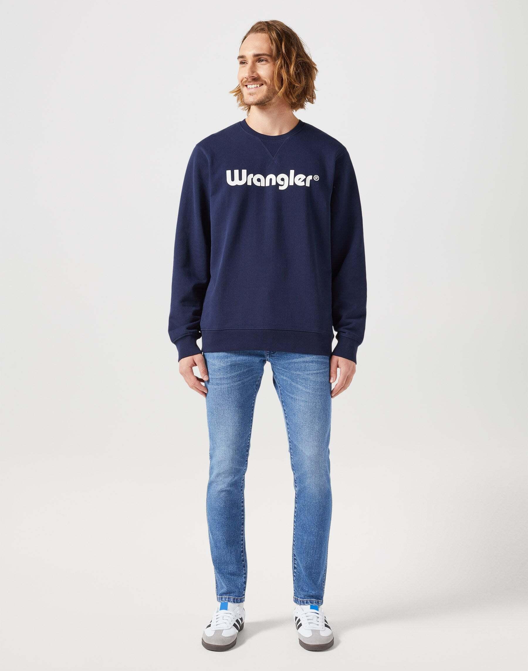 Wrangler Sweatshirts Logo Crew Sweat