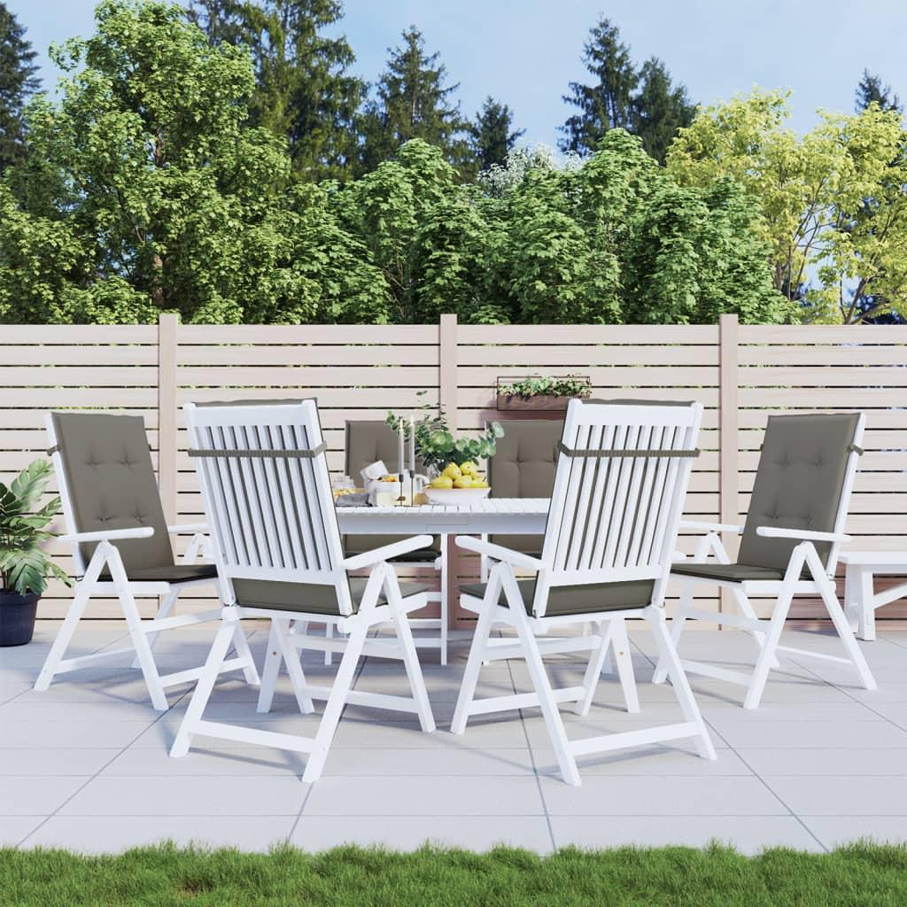 VidaXL Gartenstuhlauflage für hochlehner gewebe