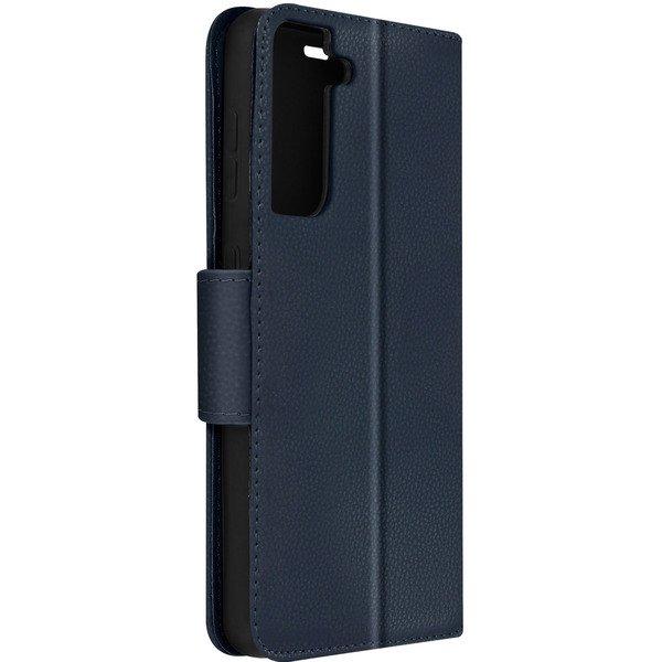 Avizar Kunstlederetui Galaxy S21 Dunkelblau