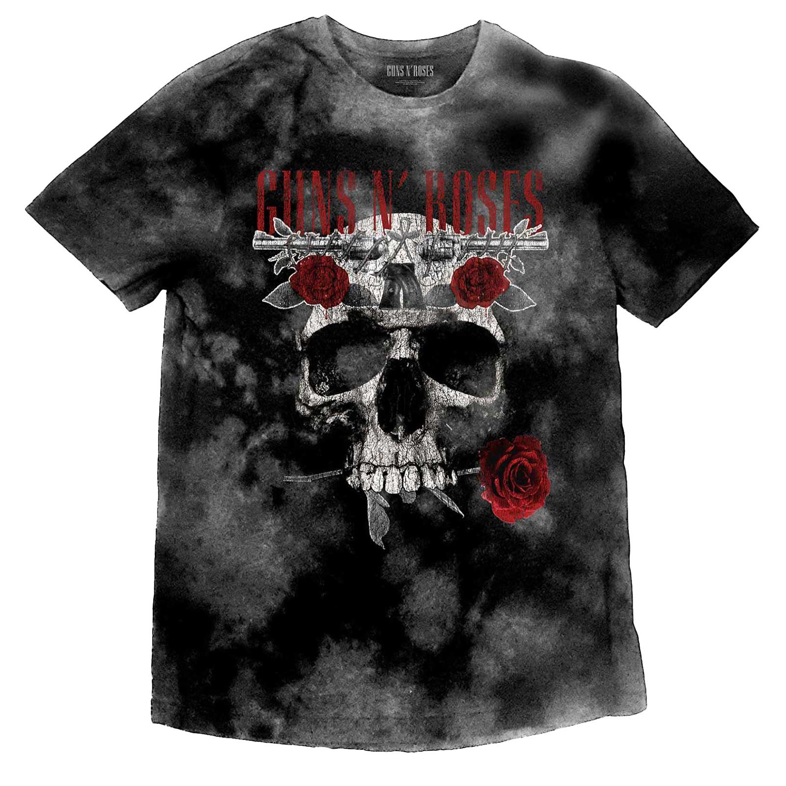 Guns N Roses Guns N' Roses Skull and Roses T-Shirt