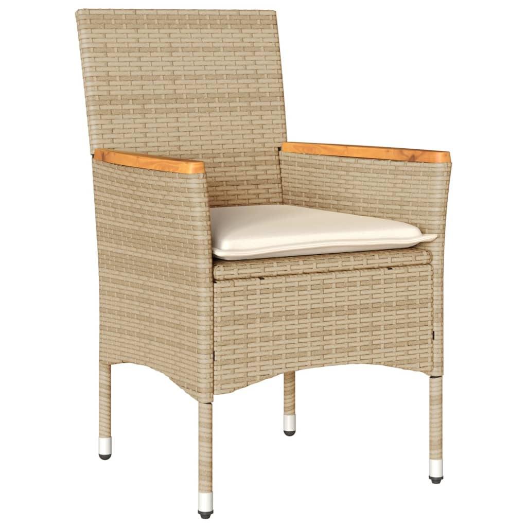 VidaXL Garten essgruppe poly-rattan