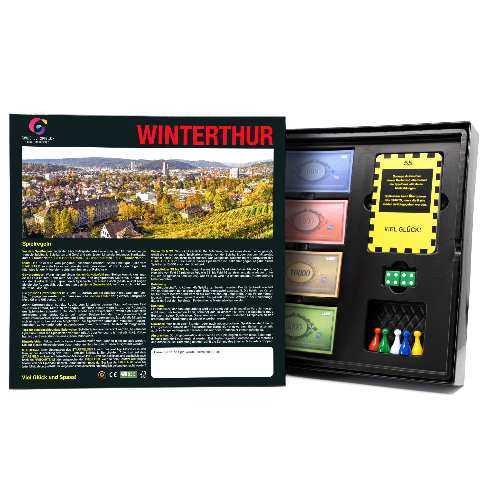 GEWERBE-SPIEL Brettspiel WINTERTHUR ZH (Deutsch)