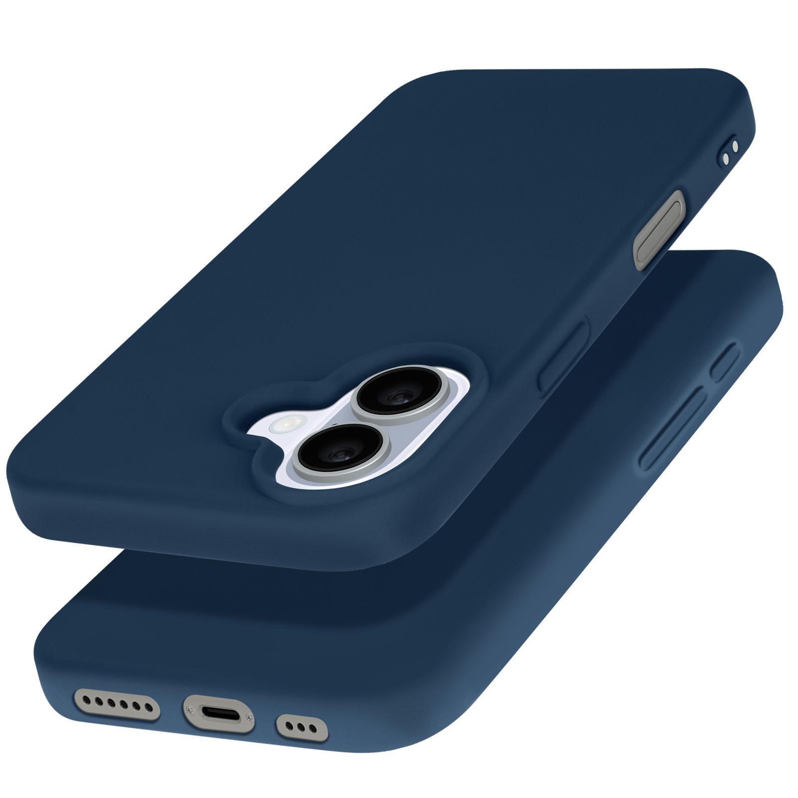 Avizar Handyhülle Apple iPhone 16 Dunkelblau