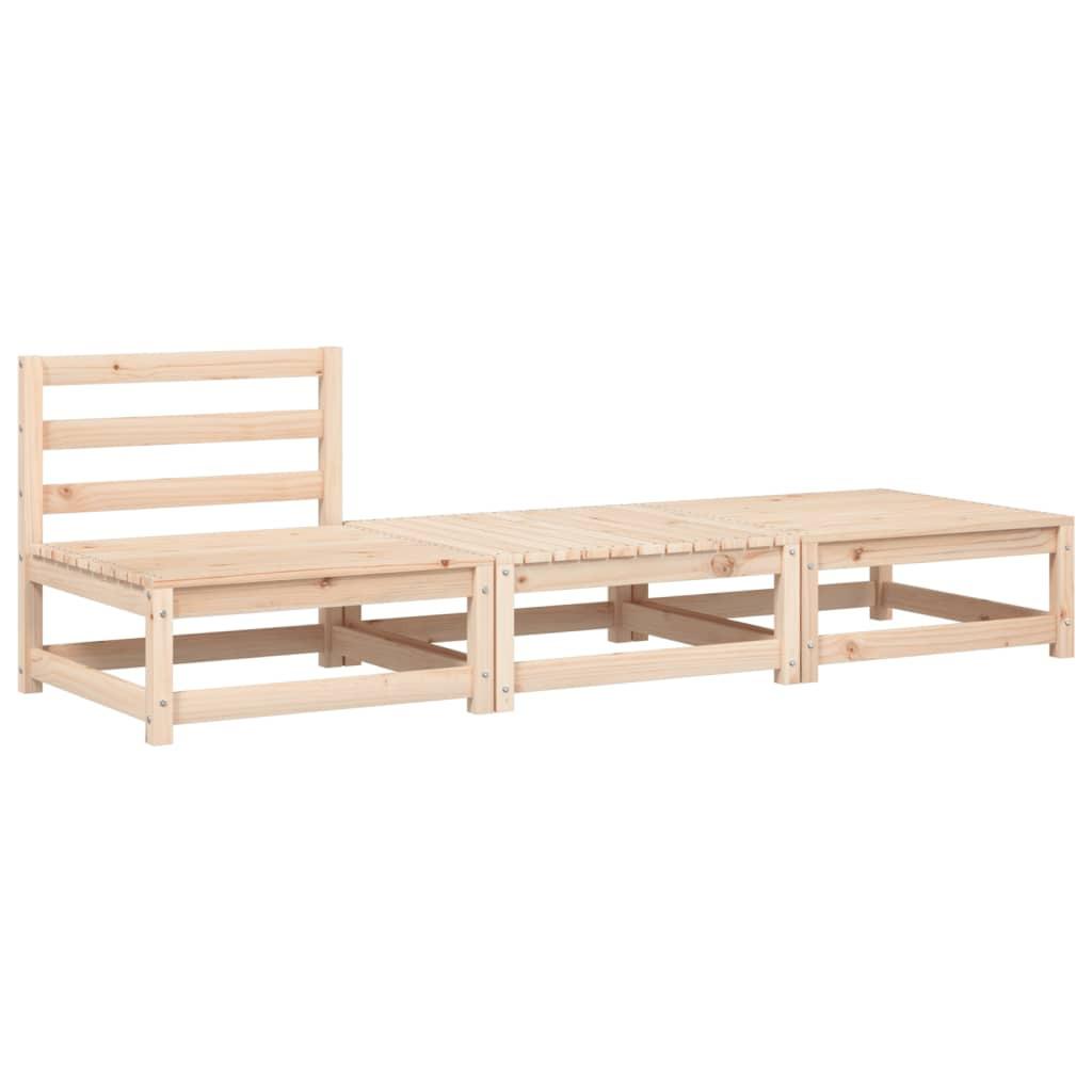VidaXL Gartensofa holz