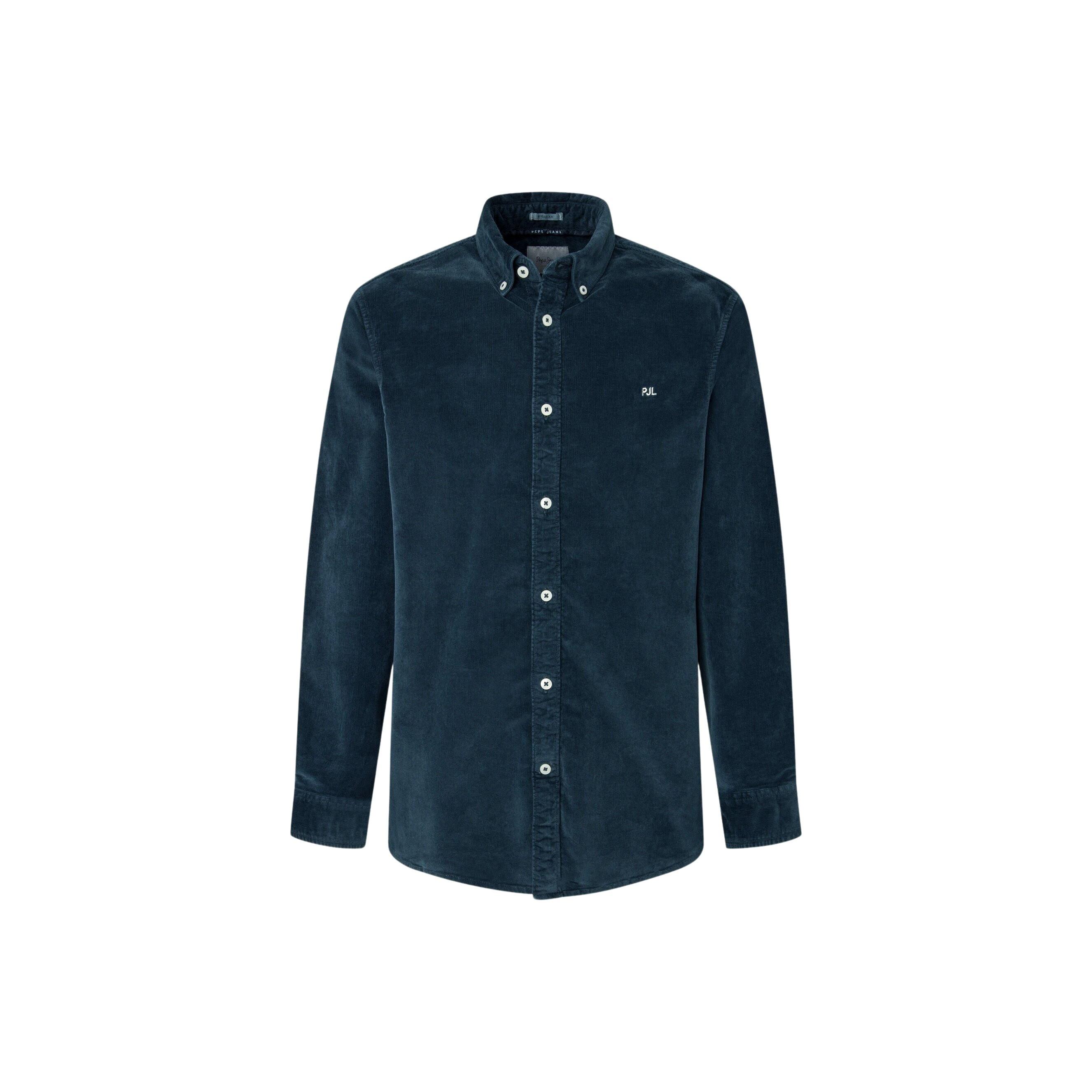 Pepe Jeans London Miller Langarm Button-Down Hemd Slim Fit