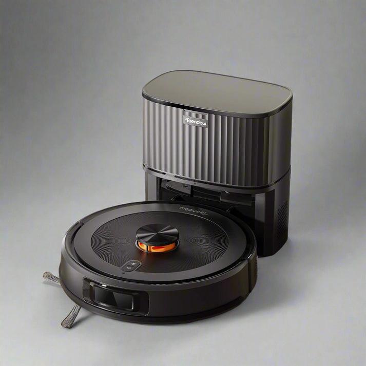 Blue Chilli D10S MAX 2-in-1 Staubsaugerroboter, 3000 Pa Saugkraft, selbstentleerender Staubbehälter