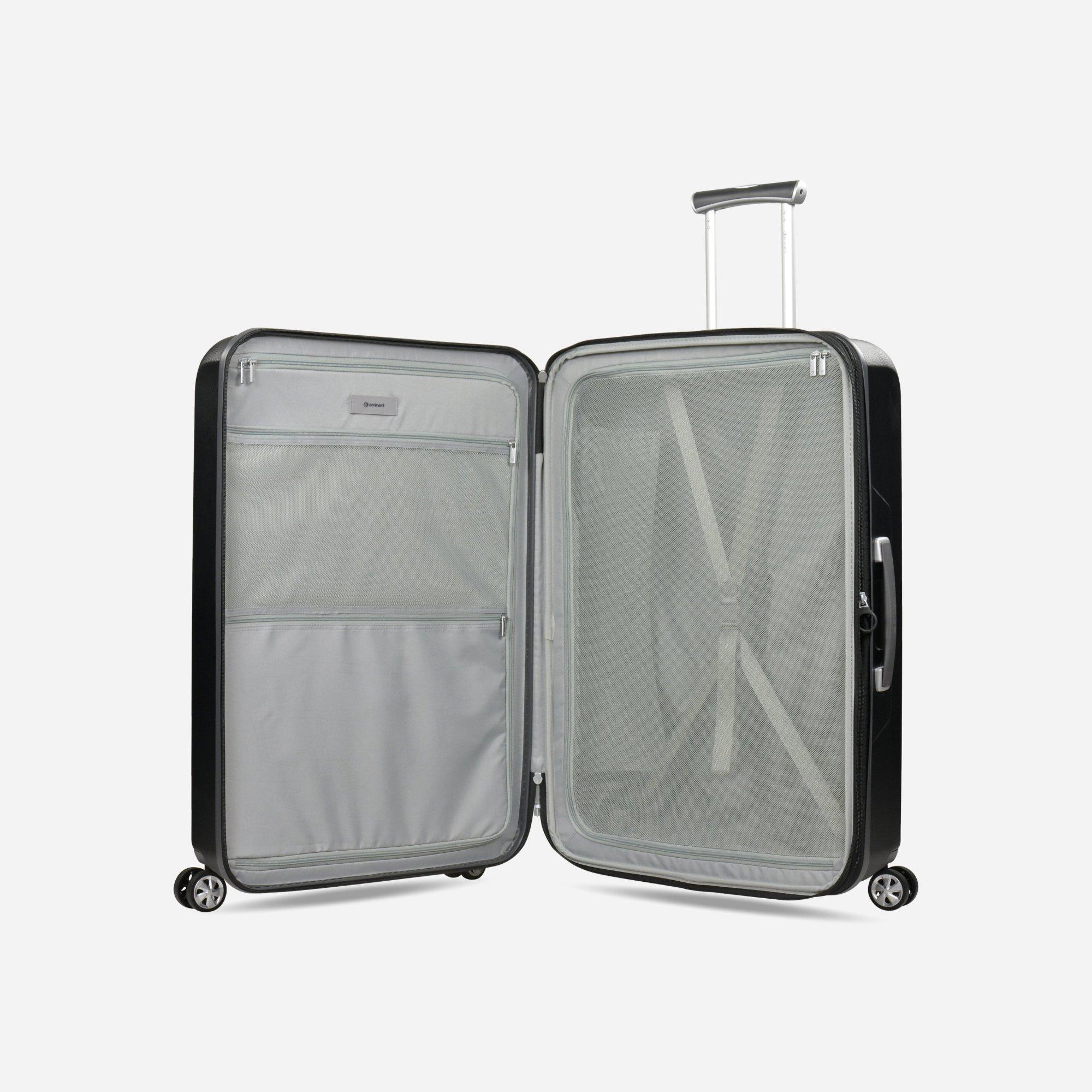 EMINENT 77 CM, Kapstadt Expandable Großer Koffer 4 Rollen