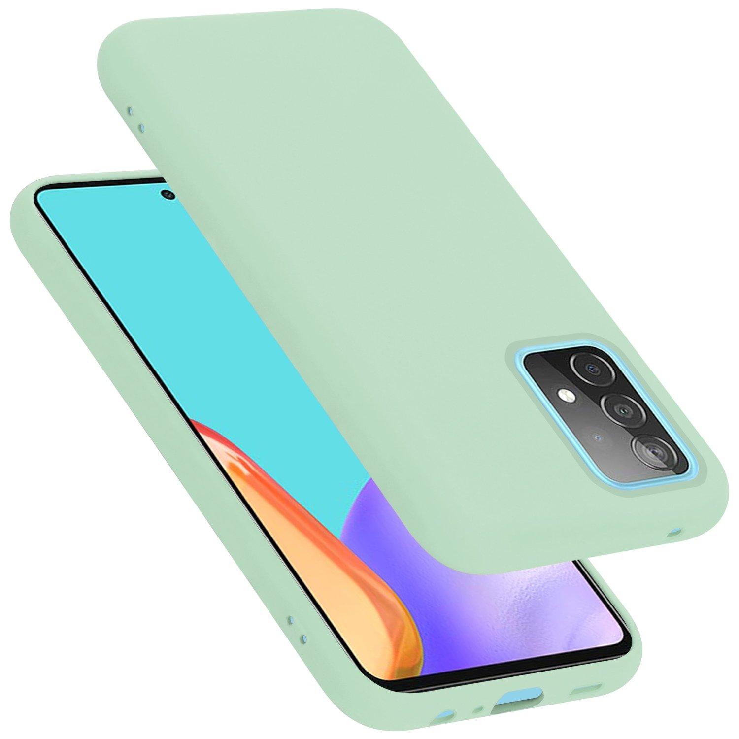Cadorabo Hülle für Samsung Galaxy A52 (4G 5G) A52s TPU Silikon Liquid