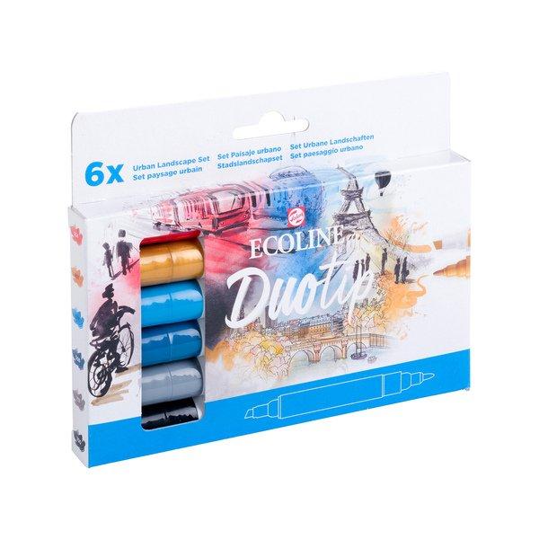 Talens Marker Set Ecoline Duo Tip