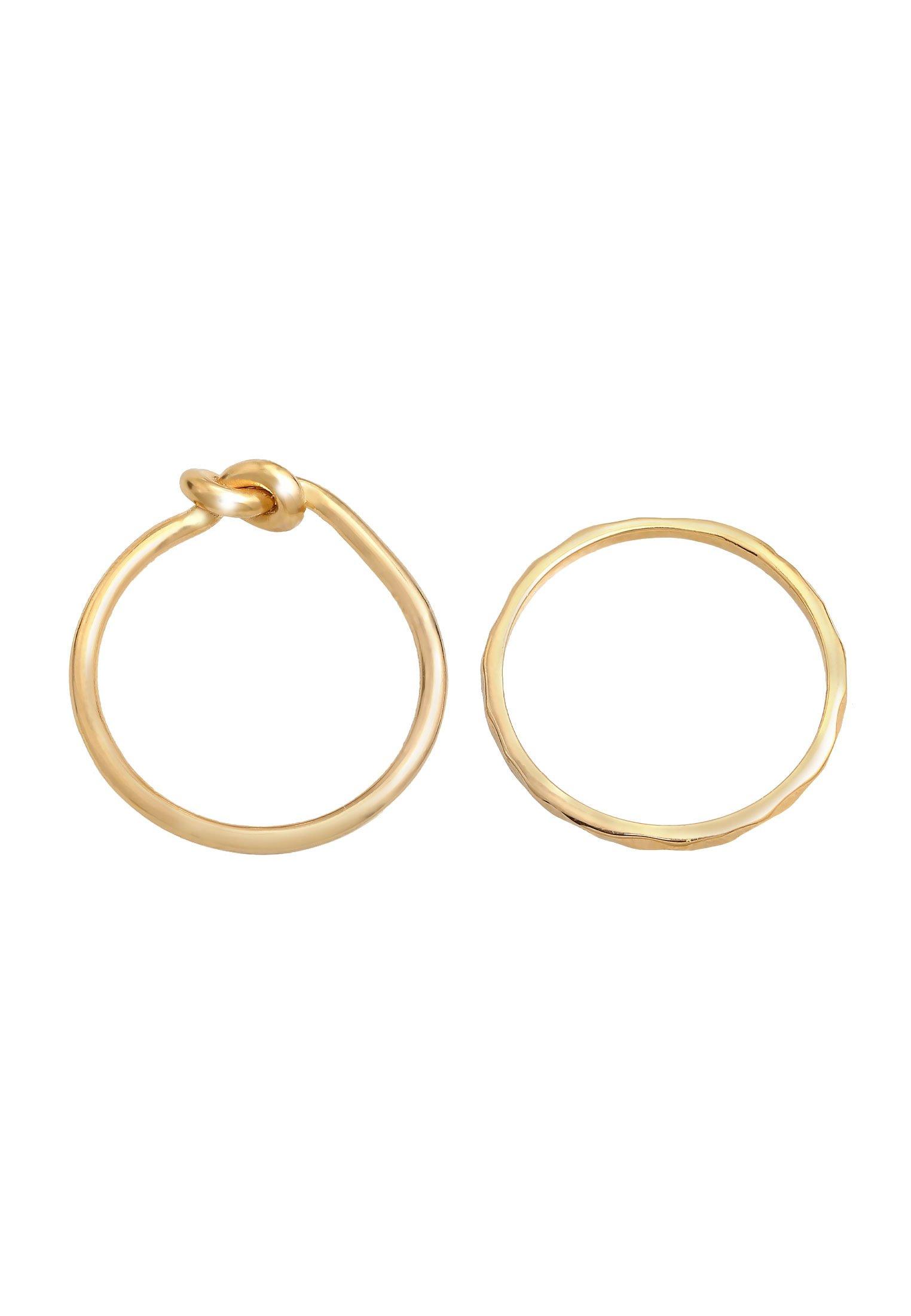 Elli Ring Knoten Trend Basic 2Er Set