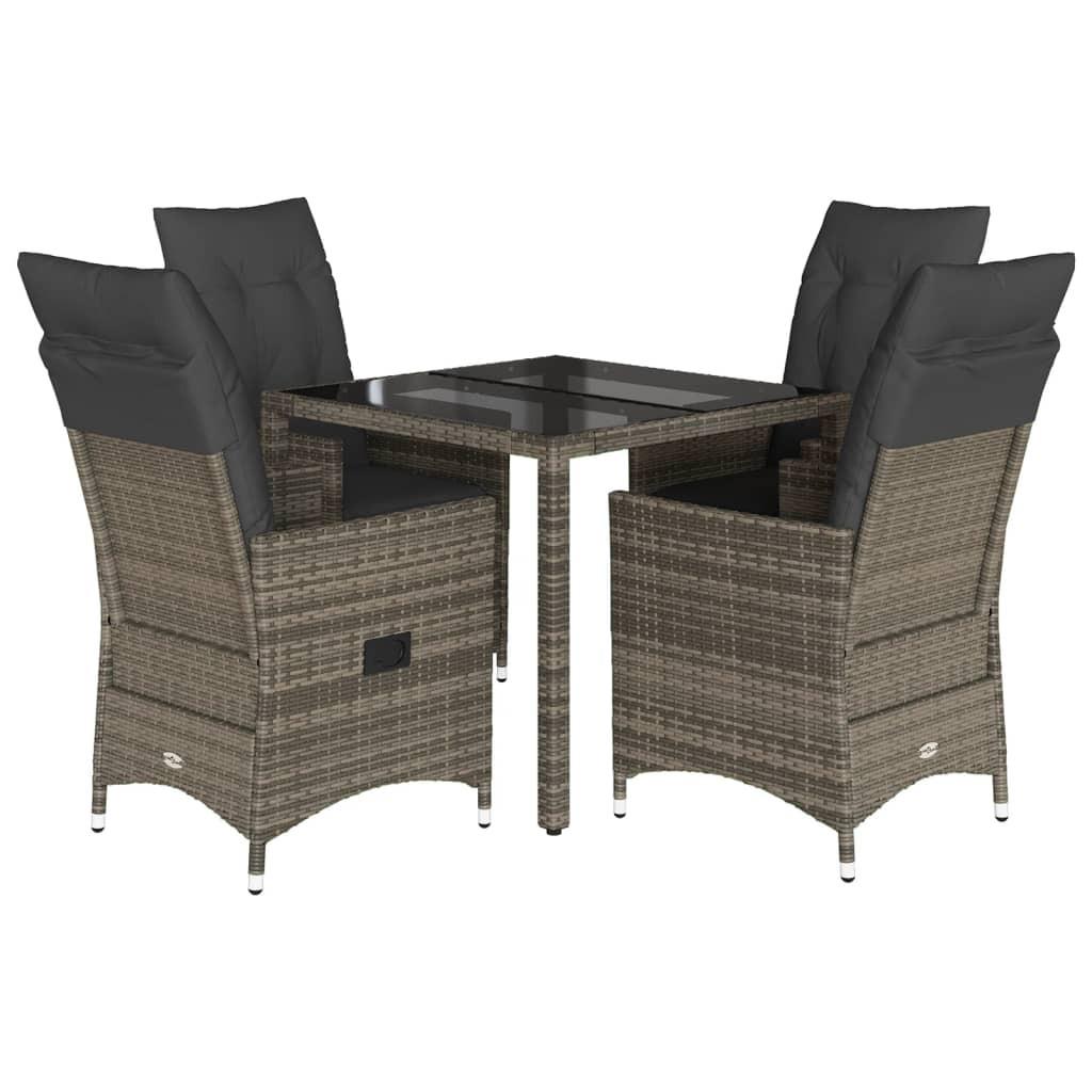 VidaXL Garten essgruppe poly-rattan