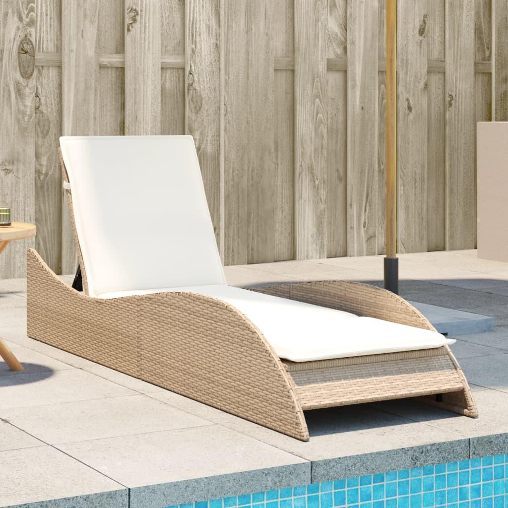 VidaXL Sonnenliege poly-rattan