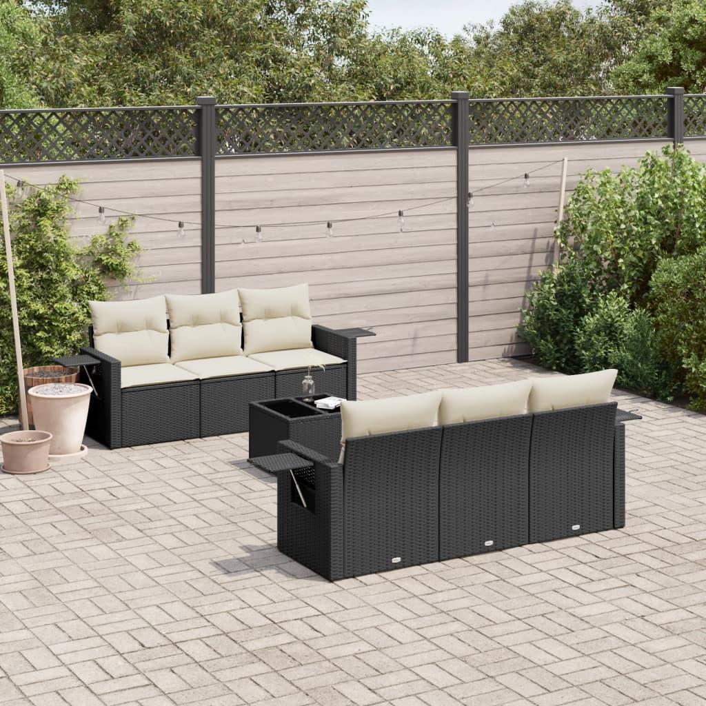 VidaXL Garten sofagarnitur poly-rattan
