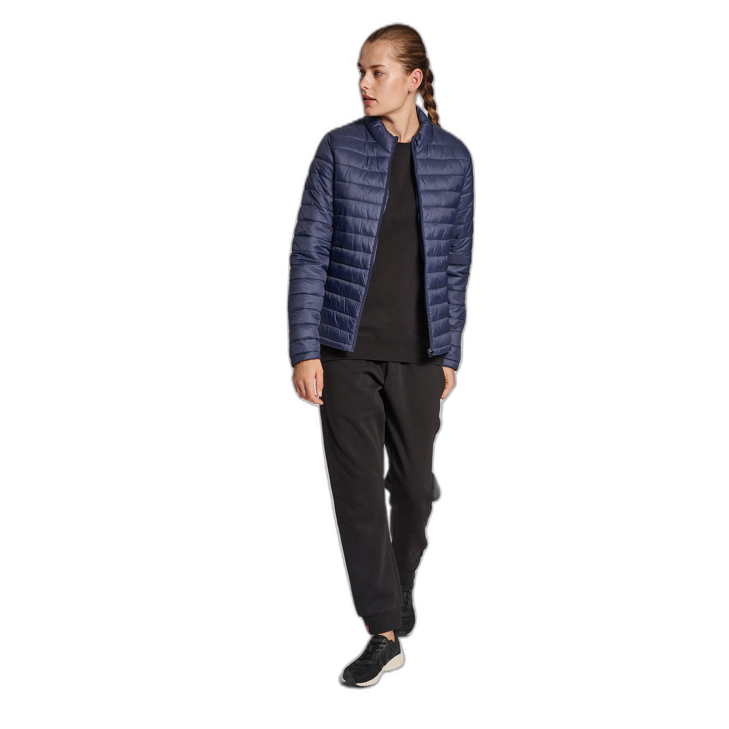 Hummel damen-daunenjacke red