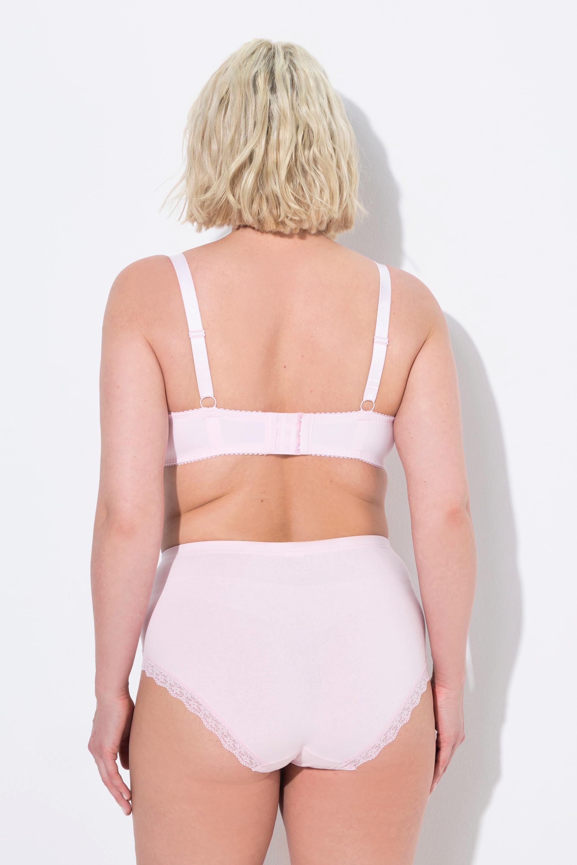 Ulla Popken Bügel-BH, Softschalen, Balconette-BH, Spitze, Cup B - D