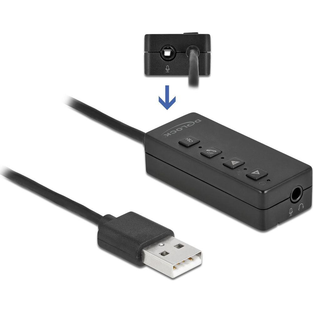 DeLock Headset und Mikrofon Adapter USB