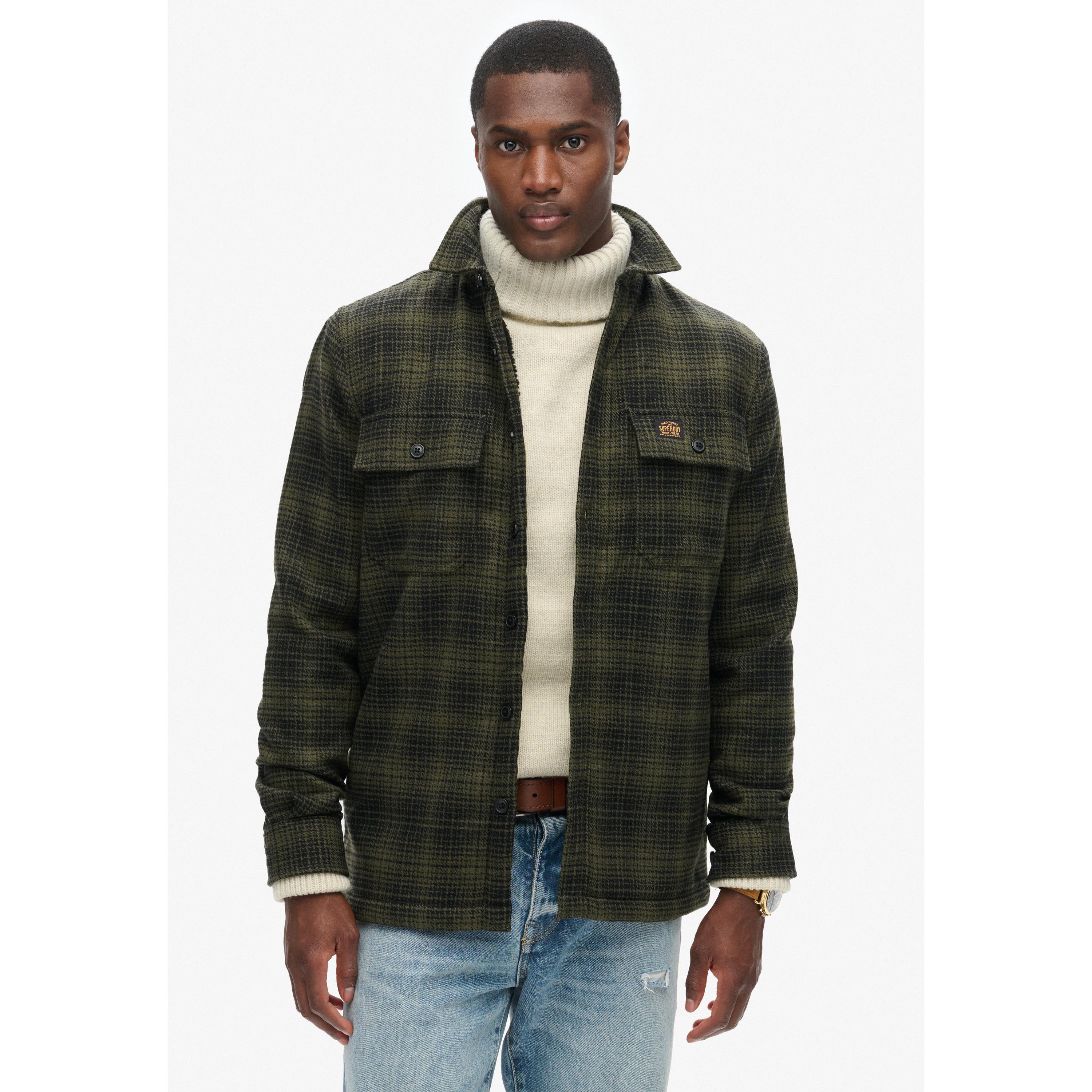 Superdry Wool Miller Kariertes Hemd