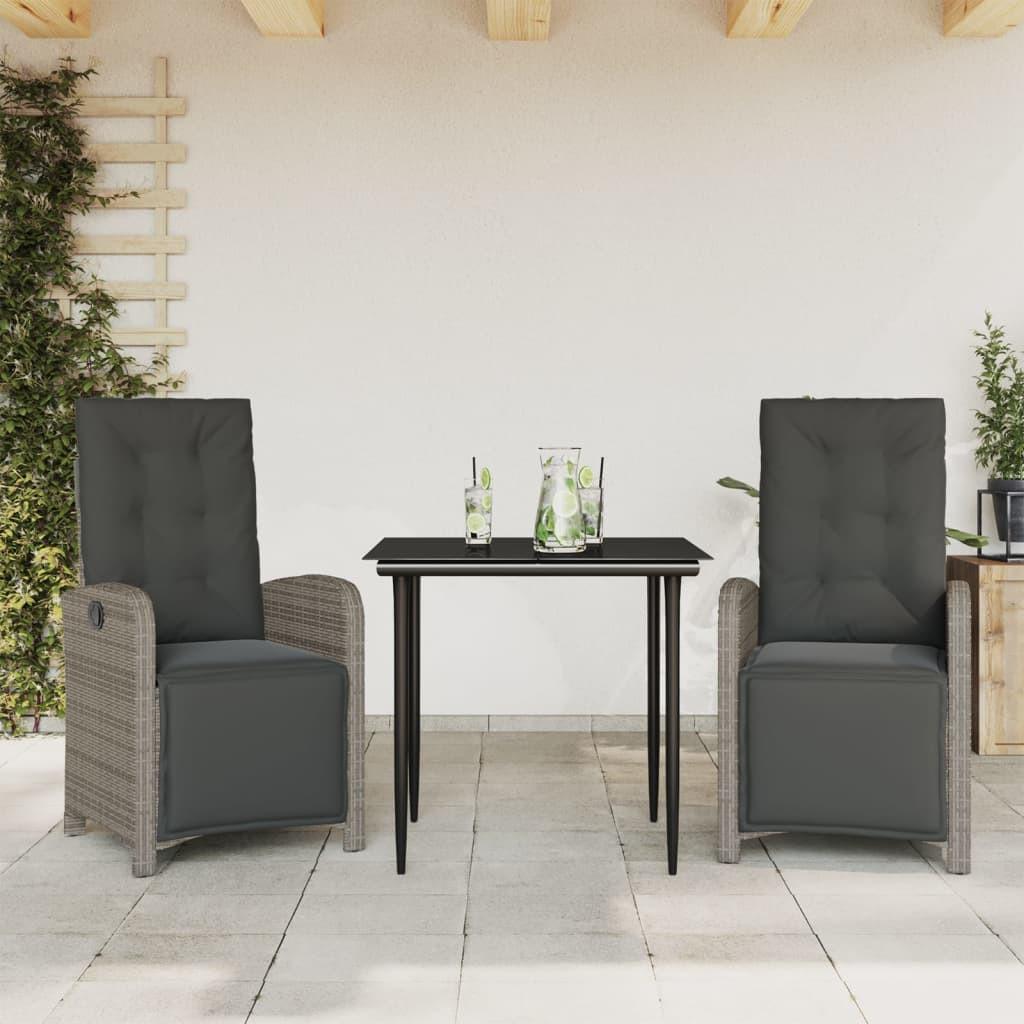 VidaXL Bistro set poly-rattan