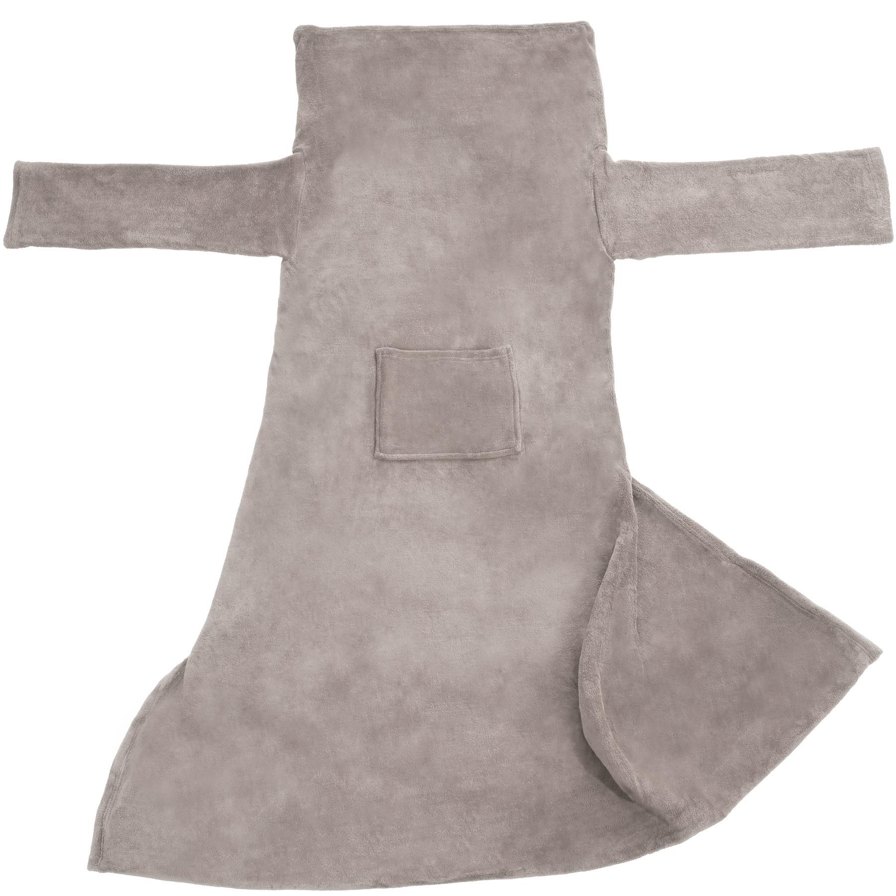 Tectake 2 Kuscheldecken mit Ärmeln