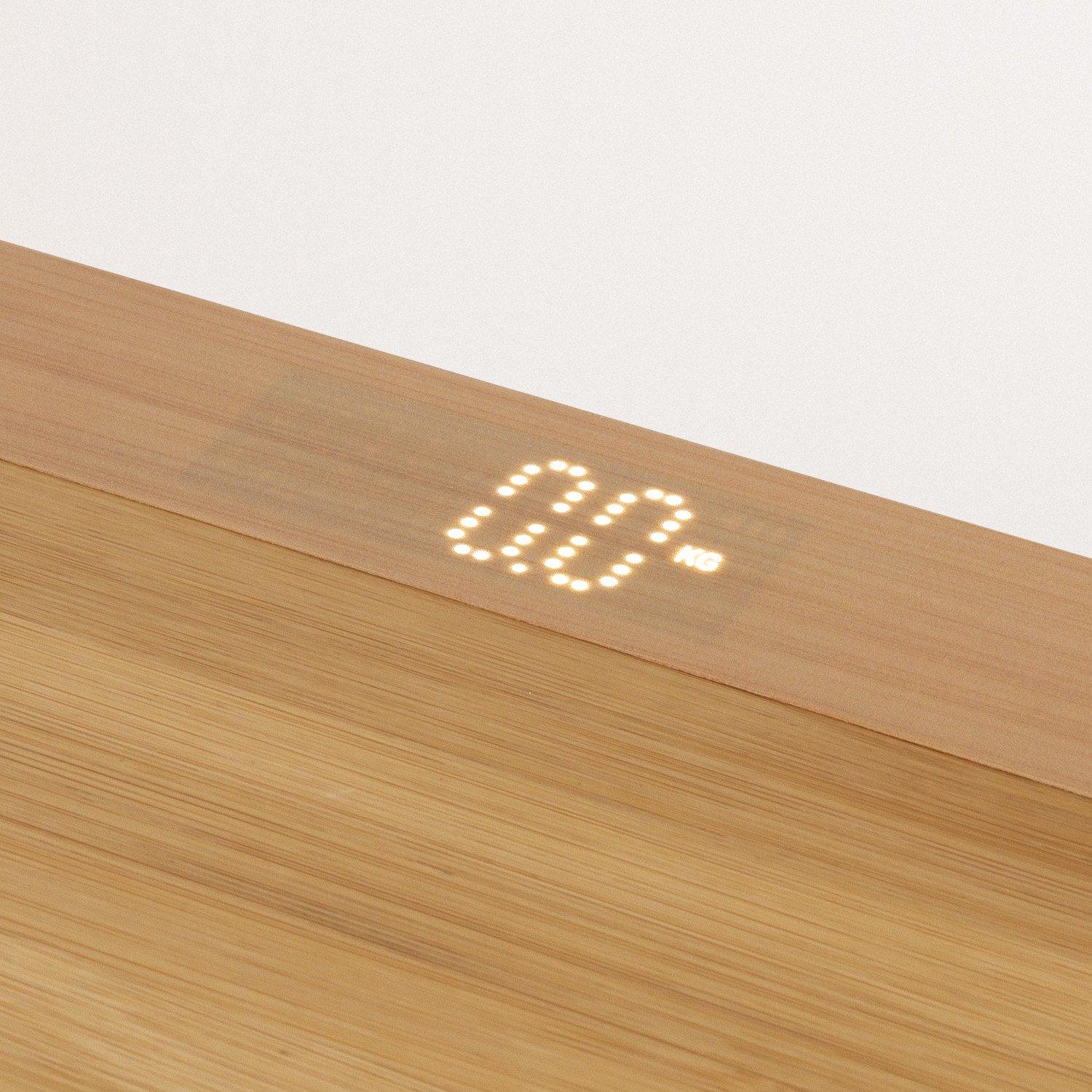 CREATE BALANCE BODY BAMBOO - Personenwaage