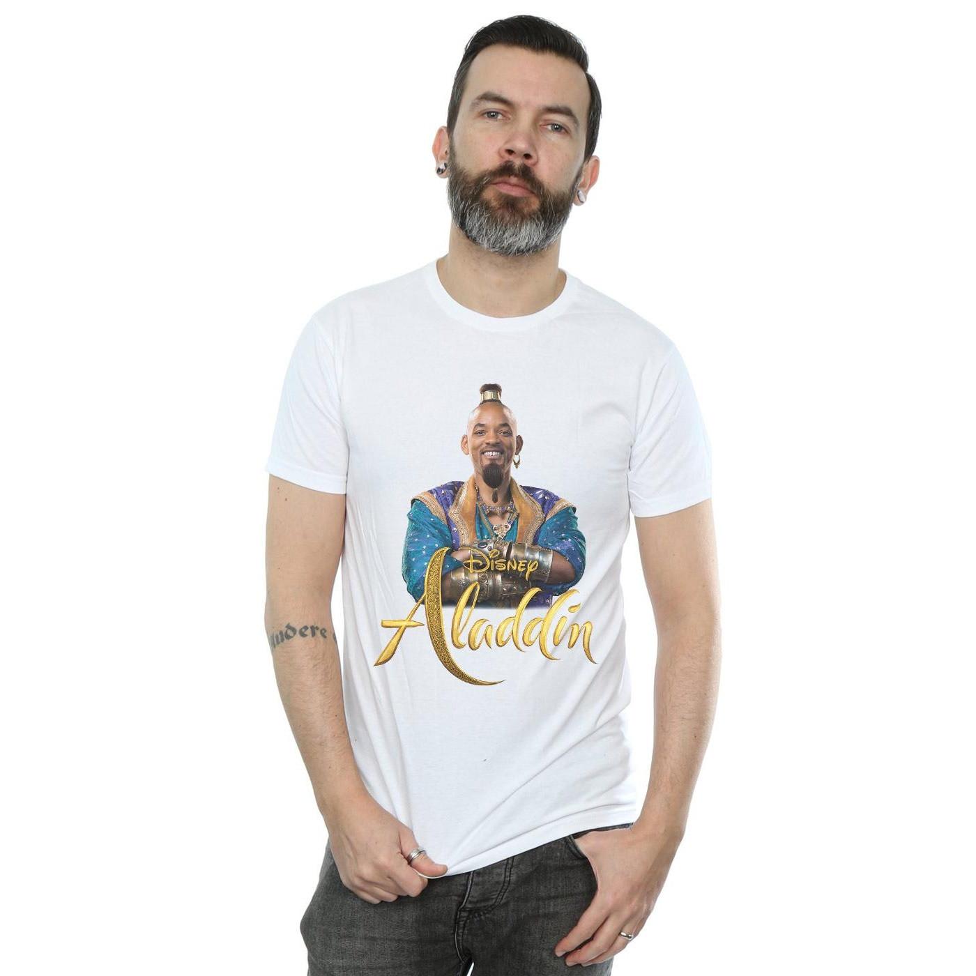 Disney Aladdin Genie Will Smith Fotodruck T-Shirt