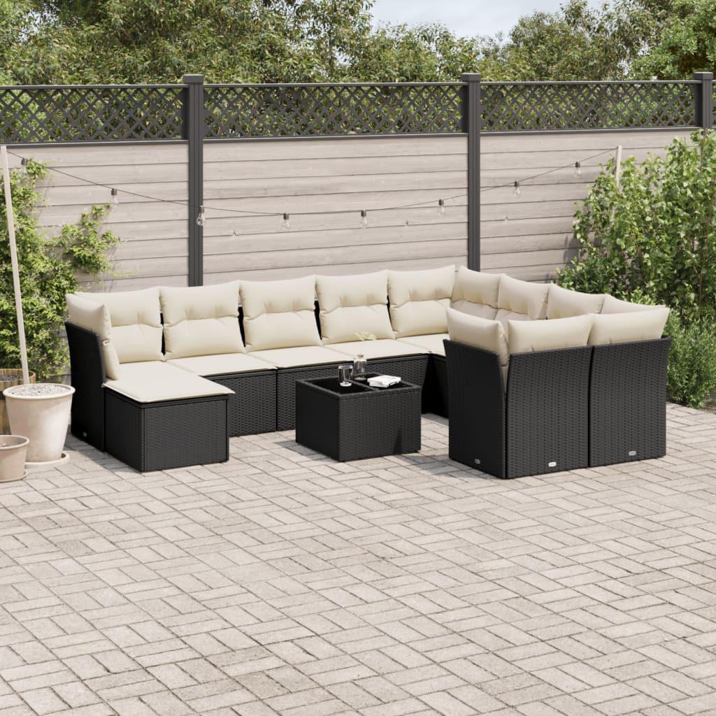 VidaXL Garten sofagarnitur poly-rattan