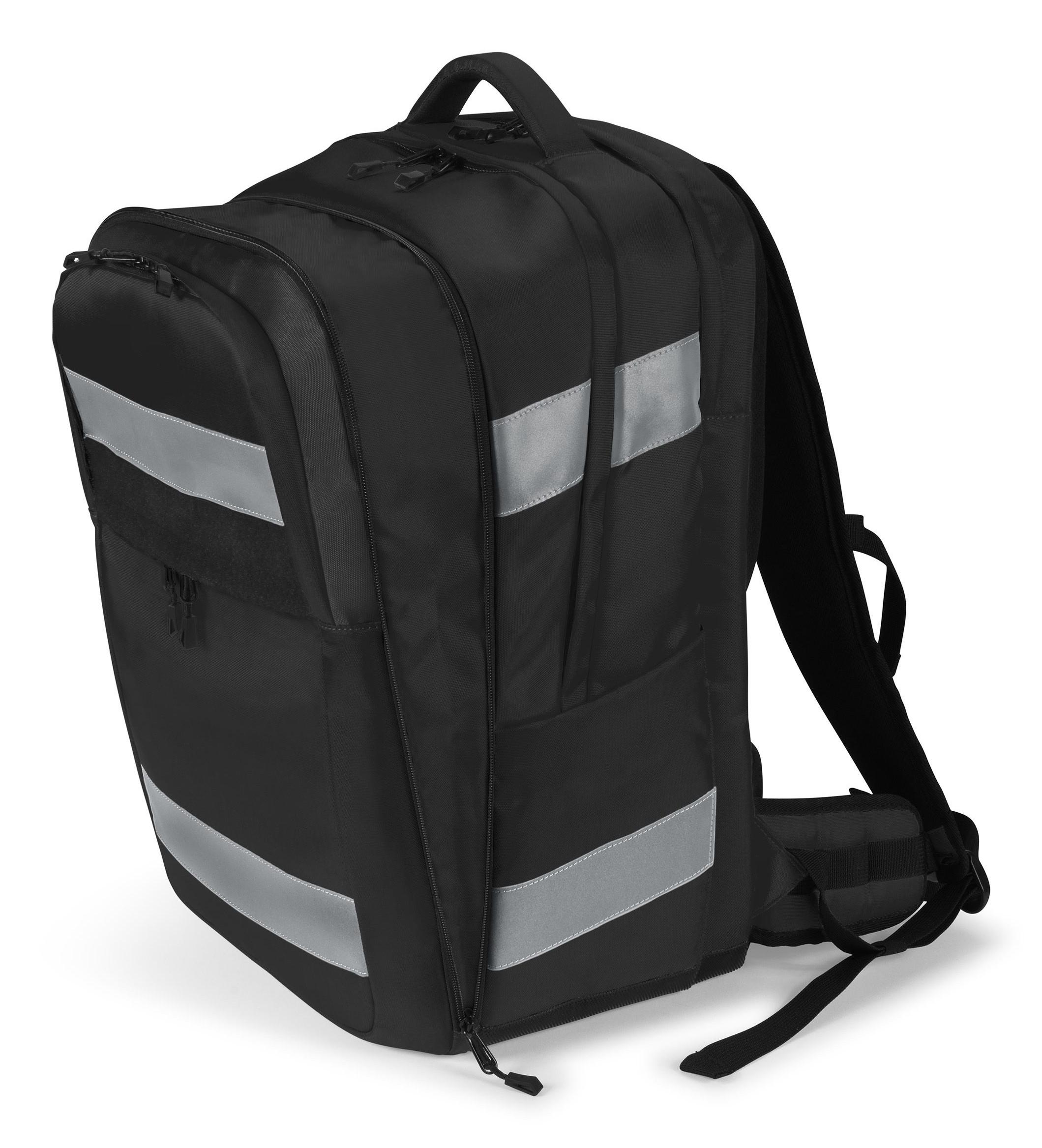 DICOTA Notebook-Rucksack Reflective 38 l – Schwarz